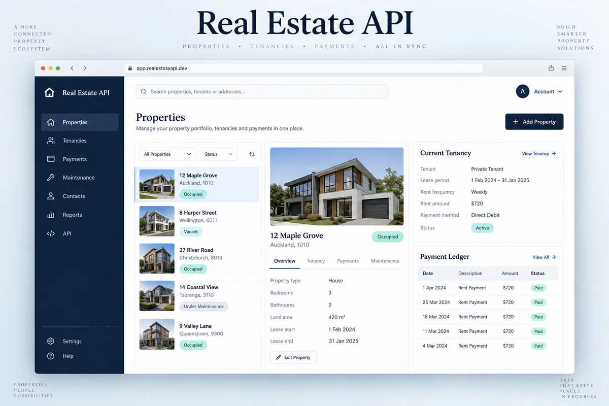 Real Estate API